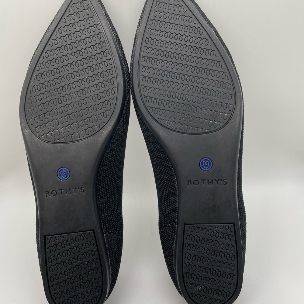 Rothy's BLACK Shoes Flat and Pointy Style size 7 - Picture 8 of 8